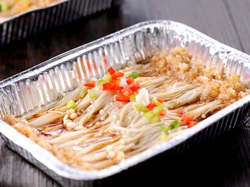 都昌锡纸烤金针菇